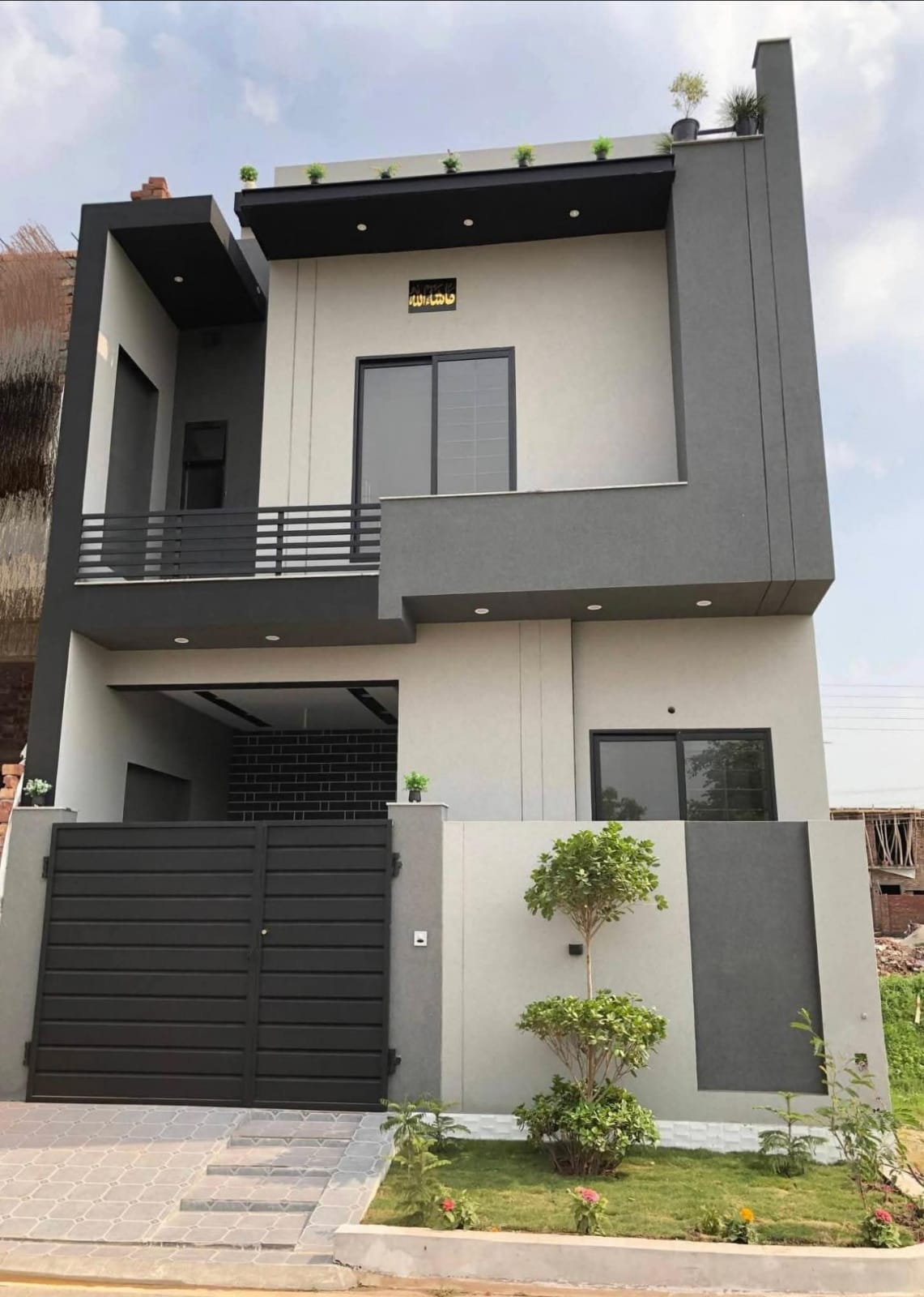 3 Marla Double Story Brand New Modern House 140 Lac 3 Bedrooms 2 Kitchens Amazing Woodwork, Al Hafeez Garden Phase 2 Main Canal Road Lahore